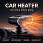 🚗 50% dto. Calentador de coche 12V – calienta rápido, despeja escarcha y niebla, 3 velocidades, rotación 360° y base inclinable. ¡Confort para todo el coche en invierno! ✨❄️