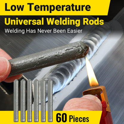 🔥 50% dto. Barra de soldadura de aluminio de baja temperatura – suelda fácilmente acero inoxidable, aluminio y hierro con un mechero. ¡Sin polvo de fundente adicional, 6 uds por caja! ✨🔧