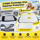 🚗 50% dto. Funda magnética para parabrisas – reduce la acumulación de escarcha y hielo, fijación magnética y plegable con bolsa. ¡Disponible en 2 tamaños, plateada! ✨❄️