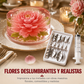 🎂 50% dto. Kit de arte 3D en gelatina – moldea flores y figuras comestibles, fácil y creativo. Decora tus postres como un profesional! 🌟✨