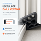 🚪 50% dto. Tope de seguridad para riel – amortigua golpes, protege marcos y rieles. Diseño compacto y discreto para ventanas y balcones! 🛡️✨