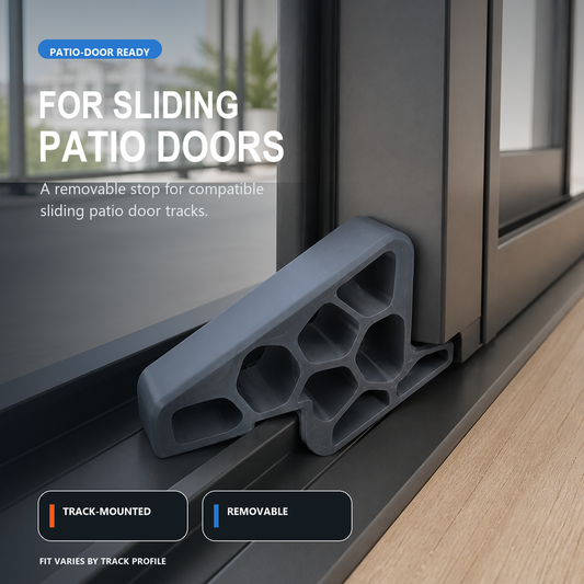 🚪 50% dto. Tope de seguridad para riel – amortigua golpes, protege marcos y rieles. Diseño compacto y discreto para ventanas y balcones! 🛡️✨
