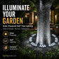 🌳 50% dto. Luz LED anular para árboles – resistente al agua, iluminación exterior. Ideal para árboles, columnas y jardines! 💡✨