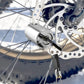 🔒 50% dto. Bloqueo de disco de freno de aleación de acero – resistente al corte y apalancamiento, impermeable y con 2 llaves. ¡Protege tu moto o bici del robo, 230 g! ✨🛡️