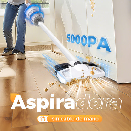 🧹 75% DE DESCUENTO OFERTA 2025! ✨ Aspiradora de Mano Inalámbrica - Potente Succión 15KPA & 30 Minutos de Uso con 4 Accesorios para Coches y Hogar 🚗🏠