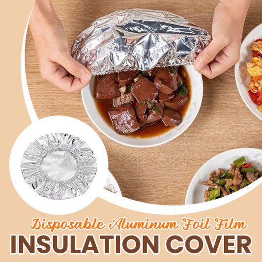 🍲 50% dto. Película aislante de aluminio – bloqueo de temperatura duradero, apta para microondas. Mantén la comida caliente en cada bocado! ✨🔥