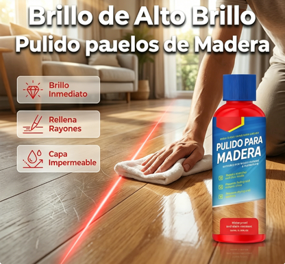 ✨ Pulimento de Madera de Alto Brillo – Suelos Relucientes y Protegidos en Minutos 🏠💎