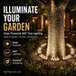 🌳 50% dto. Luz LED anular para árboles – resistente al agua, iluminación exterior. Ideal para árboles, columnas y jardines! 💡✨