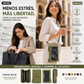 🔥‑50% OFERTA LIMITADA🔒 Bolso de cuero antirrobo con protección RFID, seguro y elegante para uso diario y viajes 🛡️✨