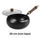 🍳 50% dto. Sartén de hierro fundido sin recubrimiento – antiadherente natural, 12 procesos de precisión y distribución uniforme del calor. ¡Cocina saludable en 24/26 cm! ✨🔥