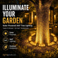 🌳 50% dto. Luz LED anular para árboles – resistente al agua, iluminación exterior. Ideal para árboles, columnas y jardines! 💡✨