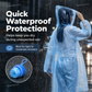 🌧️ Impermeable desechable de bolsillo para lluvias inesperadas