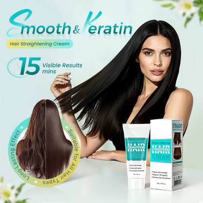 ✨Last Day Save 55%✨ Crema alisadora de seda y queratina