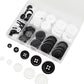 160 uds Botones manualidades (Blanco y Negro)