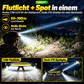 🔦 50% dto. Gafas con linterna LED manos libres – luz COB + 2 focos XTE, 5 modos, 90 g y recargables por USB-C. ¡Ilumina donde necesites sin ocupar las manos! ✨💡
