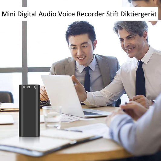 🔥¡Mientras duren existencias 50% DE DESCUENTO!🎉 Mini Grabadora de Voz: Captura cada sonido con precisión inteligente y compacta 🎙️