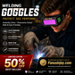 🛡️ 50% dto. Gafas de soldadura con oscurecimiento automático – alimentación solar, lentes de policarbonato antiimpacto y patillas ajustables. ¡Visión clara y manos libres, ideales para soldar y cortar! ✨👓