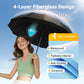 🎁2025 Hot Sale 50% OFF⏳12-Rib Large Foldable Windproof Umbrella