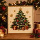🎄🎅Relajante e ideal para principiantes - 🎨💎Kit de arte DIY de pintura de diamantes y perlas con temática navideña