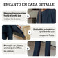 💝 Conjunto de dos piezas de gasa para mujer, talla grande, estilo modern