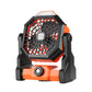 Ventilador portátil de camping con linterna LED