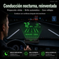 🚗📟 Pantalla HUD para coche con GPS, velocímetro digital proyectado en parabrisas, mayor seguridad al conducir ✨