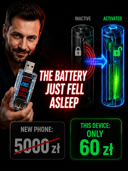 ⚡PROMOCIÓN EXCLUSIVA🔋 Dongle USB fácil de usar para reparar baterías y solucionar problemas de smartphones 📱💨
