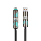 🔌 50% dto. Cable de datos 4 en 1 de 240W – conectores múltiples, carga rápida segura y luces de trabajo integradas. ¡Durable y sin enredos! ✨💡