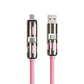 🔌 50% dto. Cable de datos 4 en 1 de 240W – conectores múltiples, carga rápida segura y luces de trabajo integradas. ¡Durable y sin enredos! ✨💡