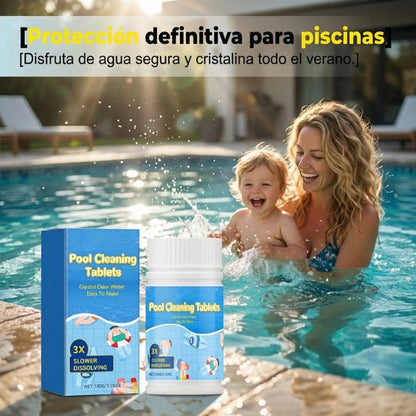 🏊‍♂️Tabletas de Limpieza para Albercas para Agua Cristalina