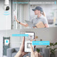 ✨Vigilancia inteligente de 360°: Cámara HD inalámbrica, controlable mediante una aplicación, con visión nocturna a color.