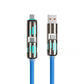 🔌 50% dto. Cable de datos 4 en 1 de 240W – conectores múltiples, carga rápida segura y luces de trabajo integradas. ¡Durable y sin enredos! ✨💡