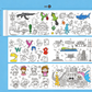Rollo de Graffiti Creativo para Colorear para Niños