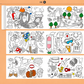 Rollo de Graffiti Creativo para Colorear para Niños