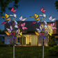 🦋Luzes solares para exterior em forma de borboleta💐