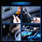 🌈 50% dto. Tira de luz ambiental LED para interior del coche – diseño fino, varios colores y alimentación USB. ¡Opciones de 1/2/3 m para personalizar tu salpicadero! ✨🚗