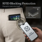 💳 50% dto. Cartera minimalista – compartimento oculto para AirTag, bloqueo RFID y acceso con 1 clic. Ultradelgada, aluminio y cuero! ✨🔍