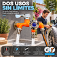 🚿 50% dto. Grifo de doble mando ampliado – doble salida independiente, sellado engrosado y a prueba de fugas. Resistente a altas temperaturas y anticongelante! ✨🔧