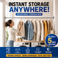 🛠️ 50% dto. Barra de tensión ajustable – instala en segundos sin taladrar, almacenamiento inteligente. Organiza tu hogar sin dañar paredes! ✨🏠