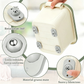 🥳 50% dto. Rueda universal autoadhesiva – giro 360°, acero inoxidable, mueve muebles y macetas sin esfuerzo. Ideal para mayores! 🏠✨