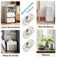 🥳 50% dto. Rueda universal autoadhesiva – giro 360°, acero inoxidable, mueve muebles y macetas sin esfuerzo. Ideal para mayores! 🏠✨