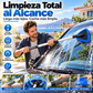 Limpiacristales magnético para coche de dos piezas | Kit de limpieza para cristales de coche sin marcas