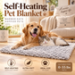 Self-heating pet mat