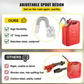 ⛽ 50% dto. Boquilla vertedora de acero inoxidable para bidones – tubo rígido con filtro incorporado y salida estrecha. ¡Controla el vertido con precisión! ✨🛡️