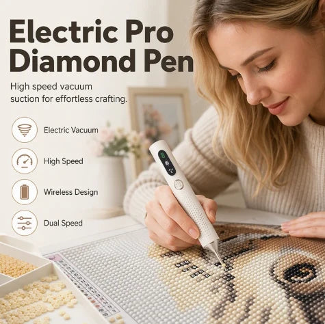 💎 50% dto. – ¡oferta limitada! Bolígrafo eléctrico recargable con punta de diamante – preciso, cómodo y ahorra tiempo. Ideal para grabar y personalizar! ✨🔧