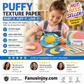 🎨✨ Hojas de papel para pintura con relieve: manualidades divertidas y dibujos con efecto tridimensional para niños y aficionados ✨