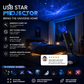 ⏰🎁 Proyector de estrellas HD Plug-and-Play