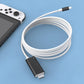 🎮 50% dto. Cable adaptador USB-C a HDMI para Switch – 2 m de longitud, carga rápida PD 100W y diseño portátil sin cable HDMI extra. ¡Compatible con smartphones, tablets y portátiles! ✨🔌