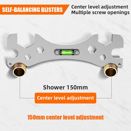 ✨La herramienta ideal para el baño✨ Llave de nivel multifuncional para el baño