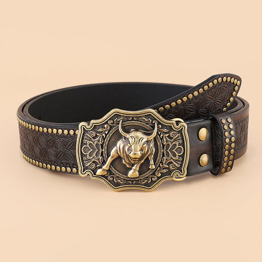 Vintage Western Cowboy Style Belt